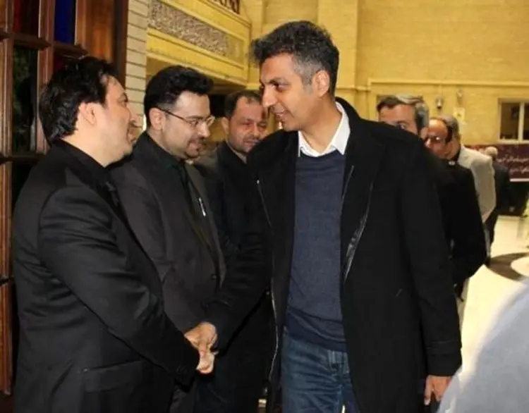 (عکس) فردوسی‌پور در مراسم جان‌باختگان هواپیمای اوکراینی