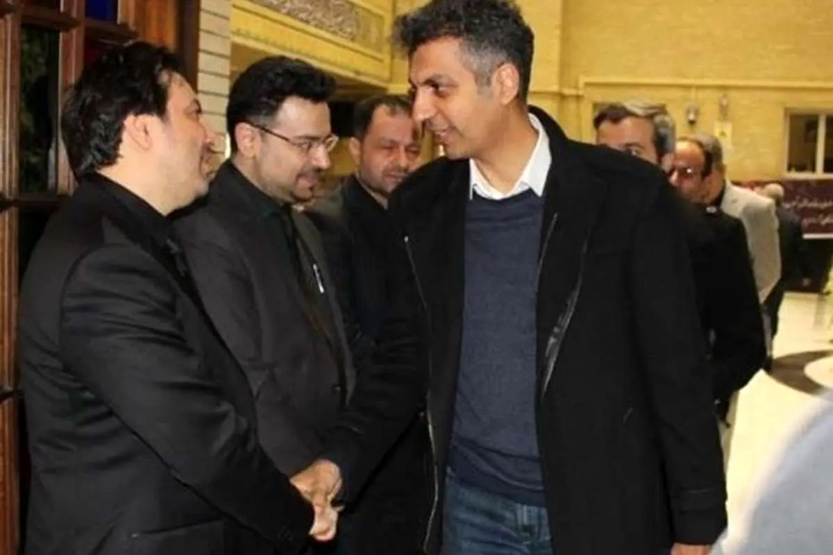 (عکس) فردوسیپور در مراسم جانباختگان هواپیمای اوکراینی