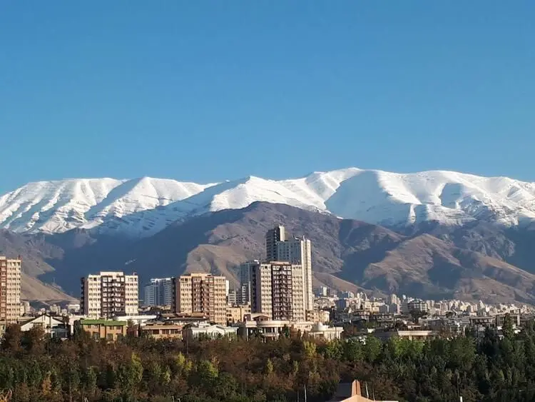 باد و بارش هوای تهران را «سالم» کرد