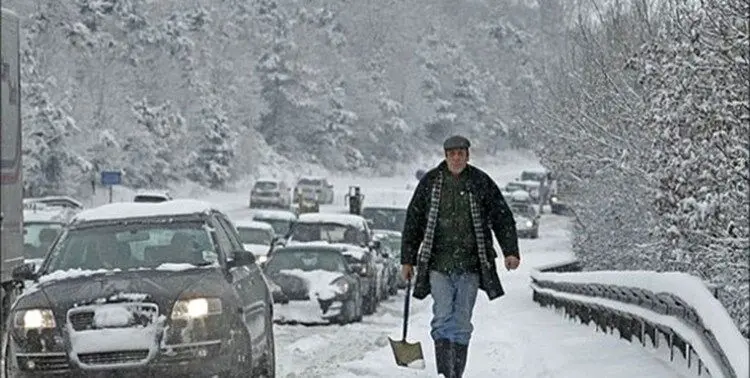 بارش برف و باران در ۱۵ استان