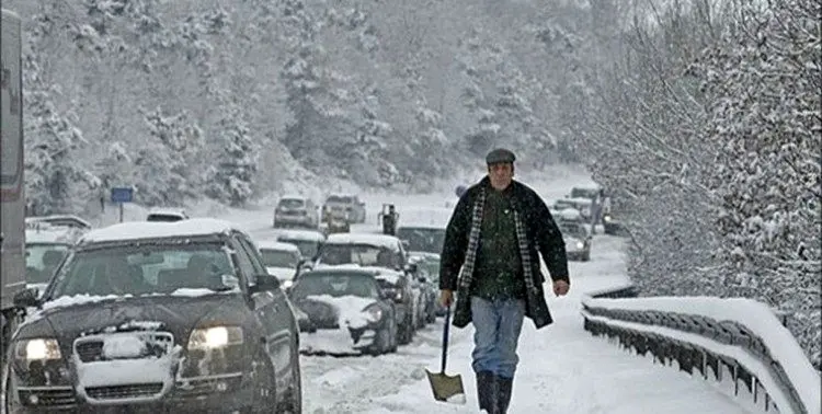 بارش برف و باران در ۱۵ استان