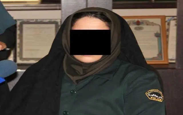 (عکس) مأمور قلابی زن در دام پلیس