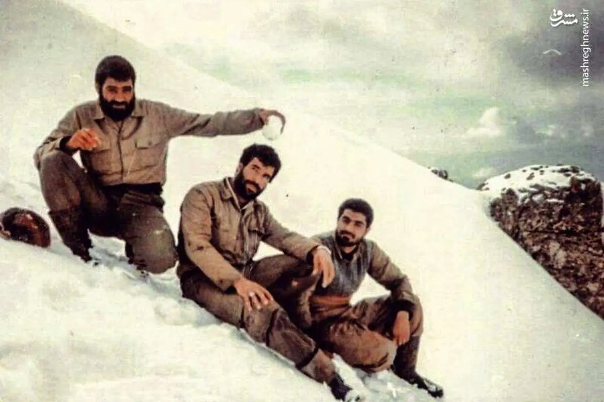 عکس کمتر دیده شده از سردار قاسم سلیمانی
