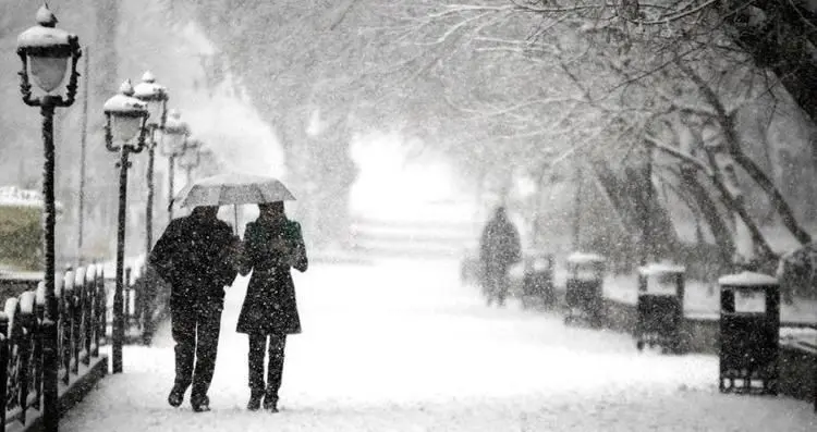 بارش برف و باران در اغلب مناطق نیمه غربی کشور