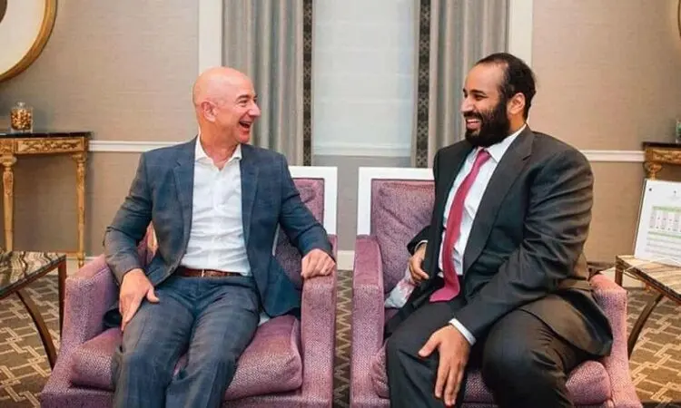 بن سلمان گوشی مدیر عامل آمازون را هک کرد!