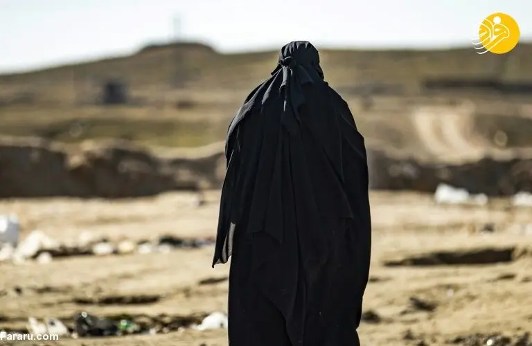 (تصاویر) زنان بیوه داعش در اردوگاه