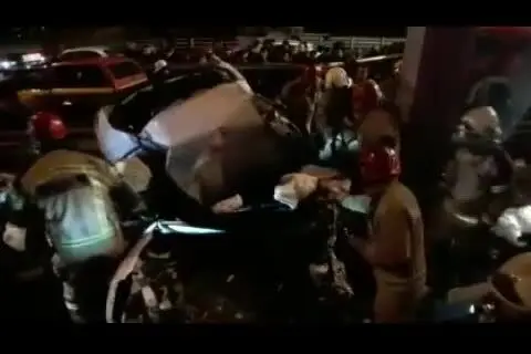 (ویدئو) تصادف مرگبار در اتوبان نیایش