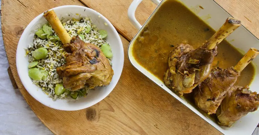 طرز تهیه باقالی پلو با ماهیچه مجلسی و خوشمزه
