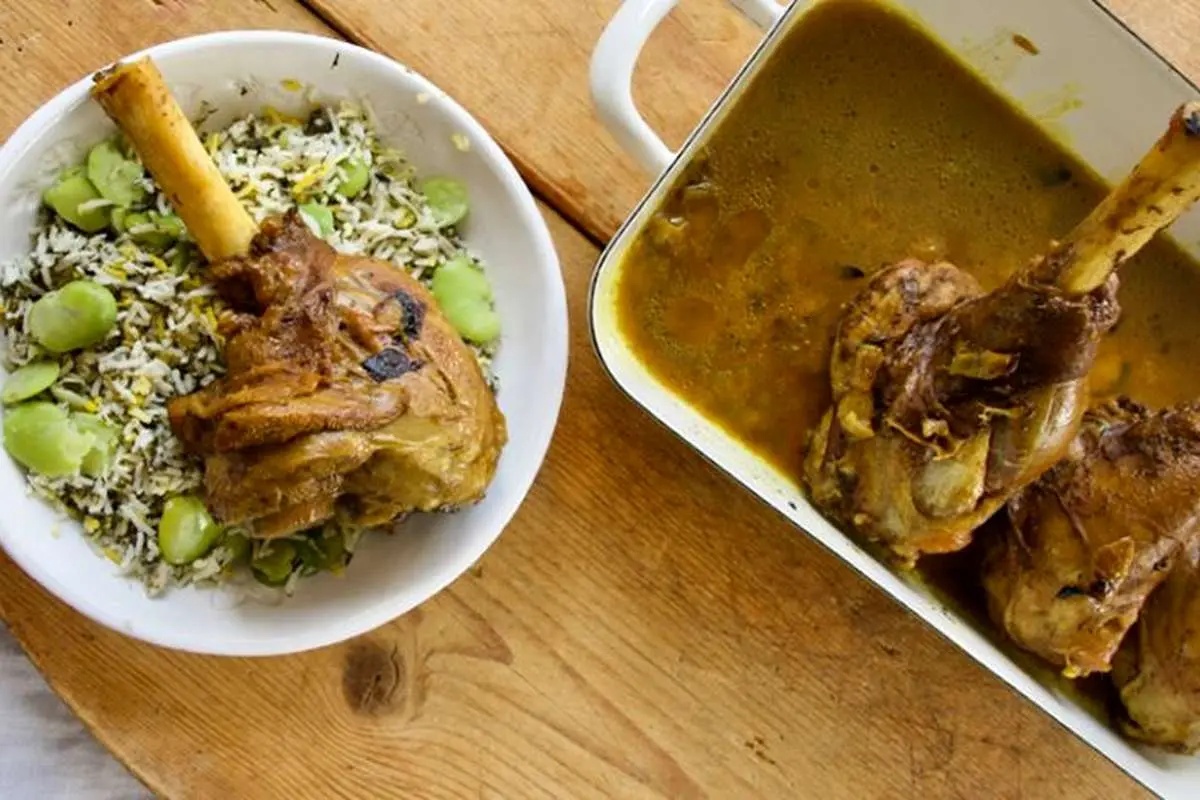طرز تهیه باقالی پلو با ماهیچه مجلسی و خوشمزه