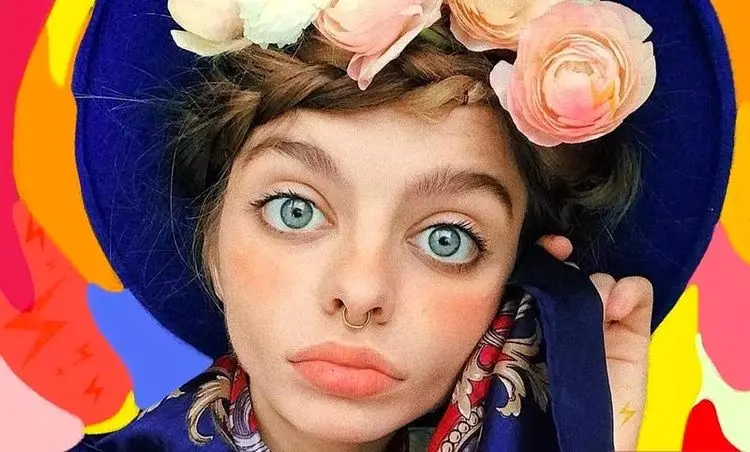 (عکس) چشمان این دختر اوکراینی، سوژه کاربران فضای‌مجازی شد!