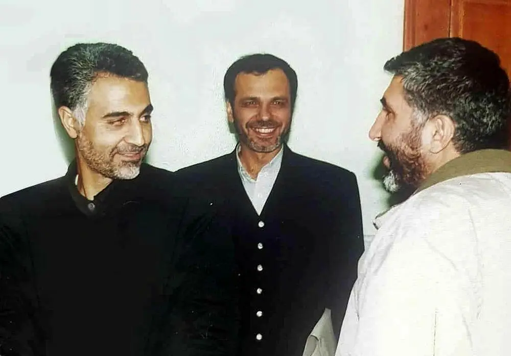 عکس دیده نشده از شهید سلیمانی و شهید کاظمی