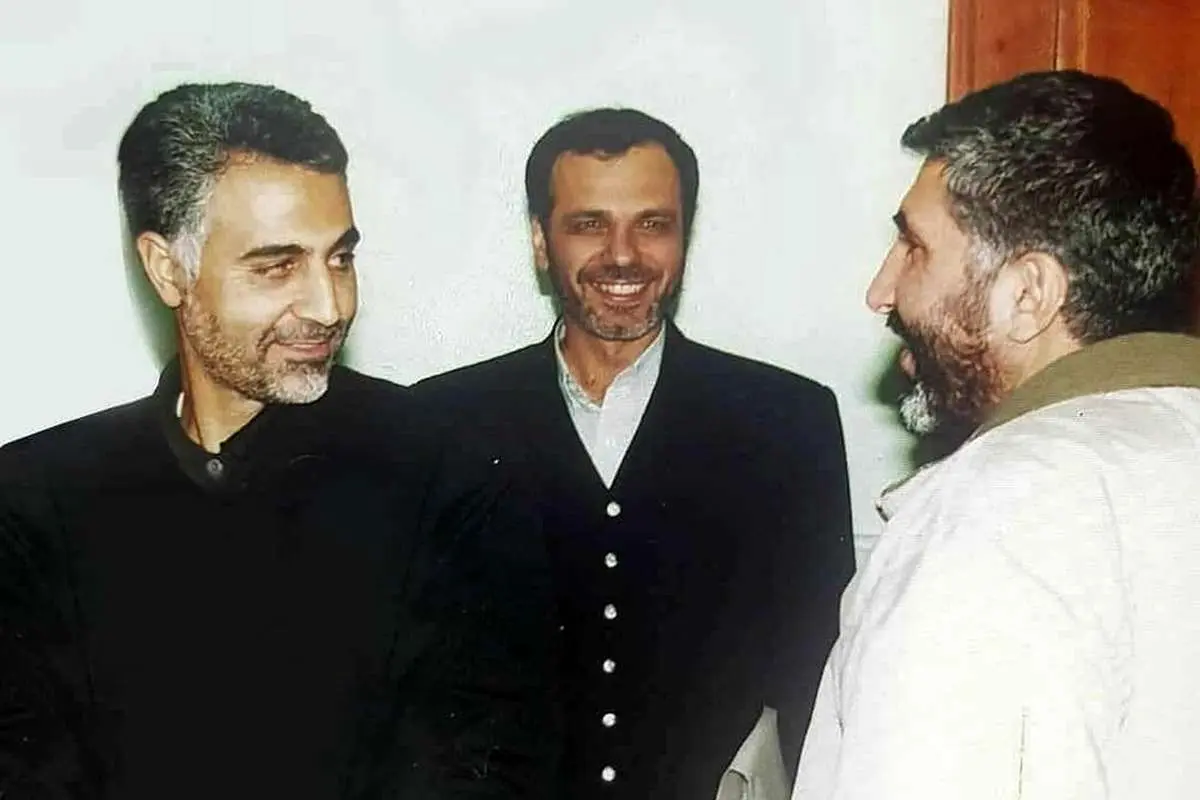 عکس دیده نشده از شهید سلیمانی و شهید کاظمی
