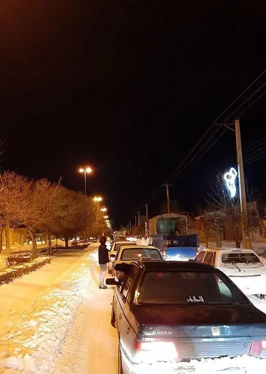 (تصاویر) بارش سنگین برف در خلخال
