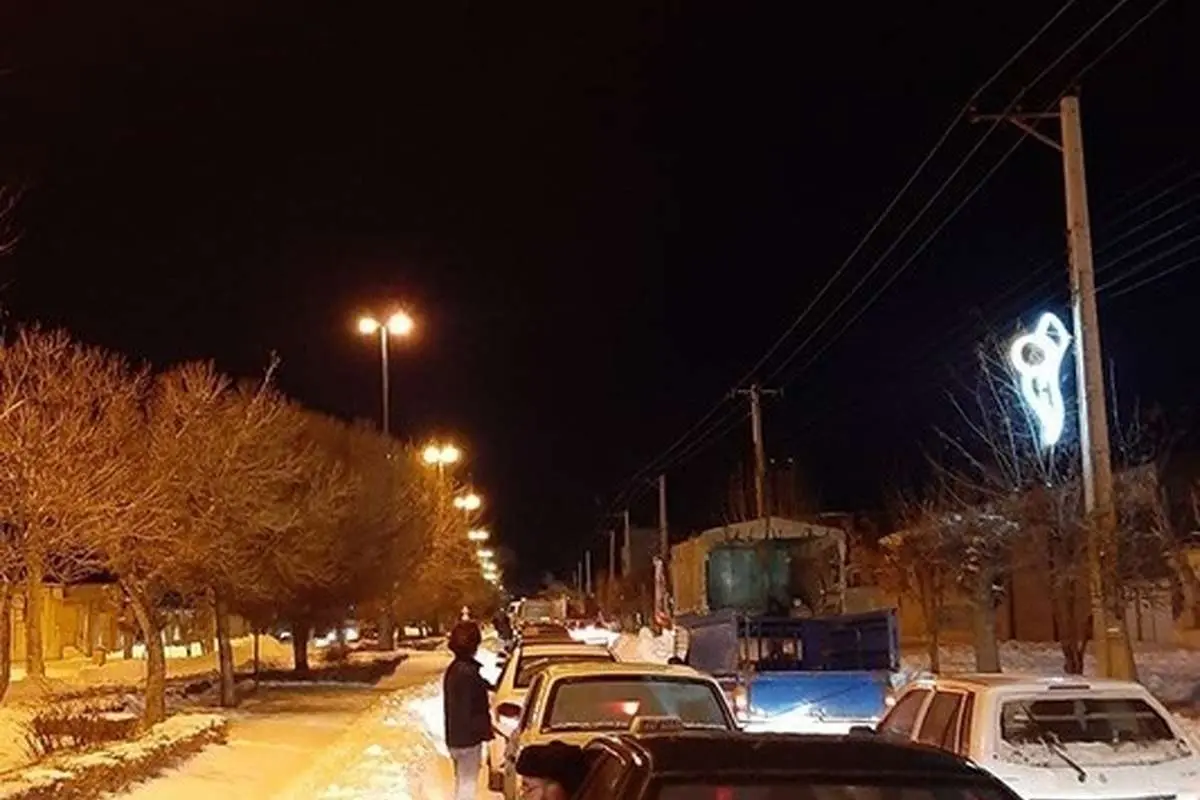 (تصاویر) بارش سنگین برف در خلخال