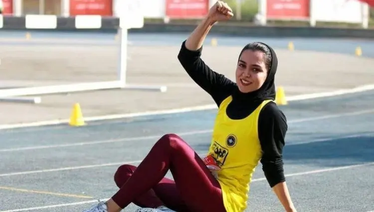 قهرمانی و رکوردشکنی فرزانه فصیحی، سریع‌ترین دختر ایران