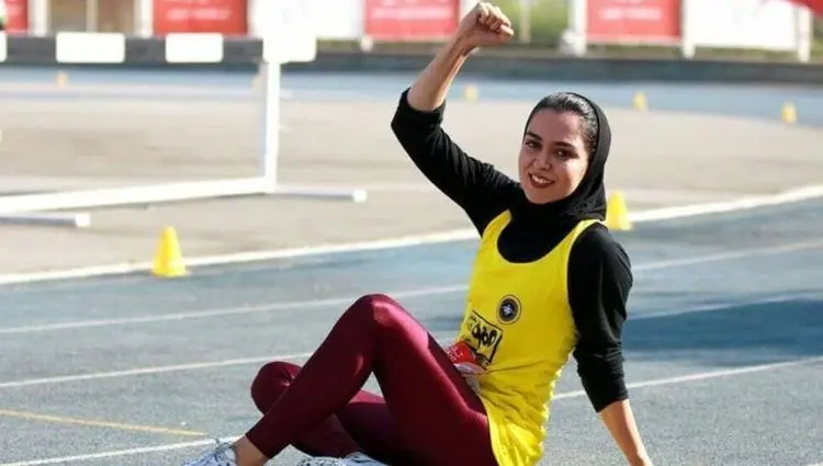 قهرمانی و رکوردشکنی فرزانه فصیحی، سریع‌ترین دختر ایران