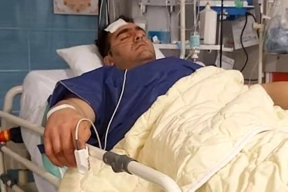 (عکس) رامین فرج نژاد قویترین مرد ایران هدف گلوله قرار گرفت+ جزئیات