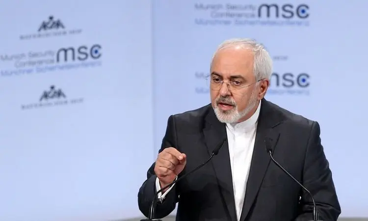 رونمایی ظریف از بولتون دوم در کنفرانس مونیخ