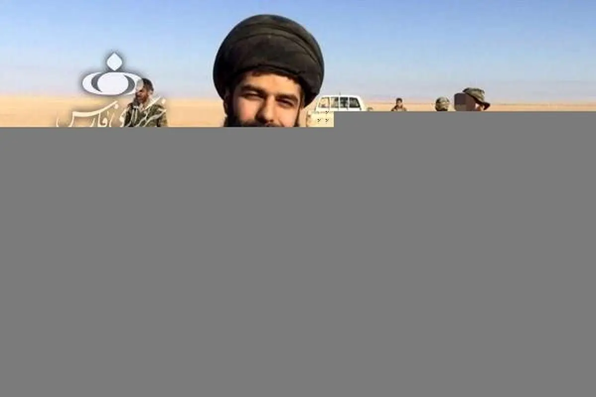(تصاویر) سیدعلی زنجانی در حملات هوایی به ادلب شهید شد