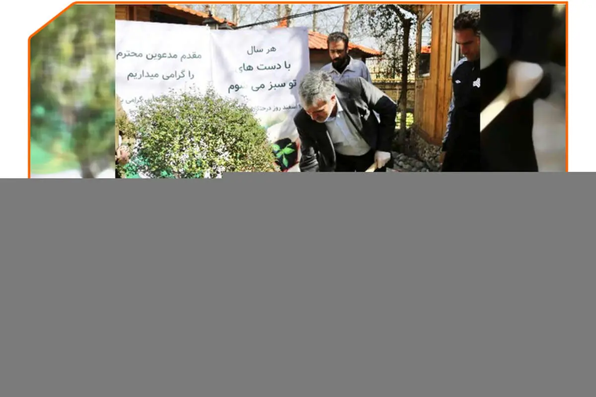ترویج درختکاری در گروه خودروسازی سایپا