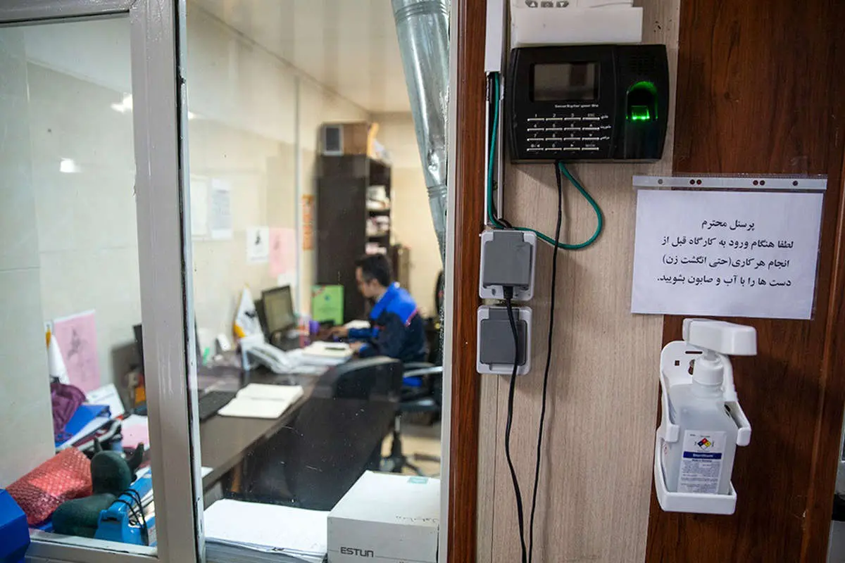 (تصاویر) کارگاه تولید ماسک نانو