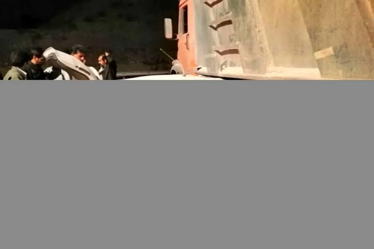 مرگ وحشتناک زن جوان در تصادف نیمه شب