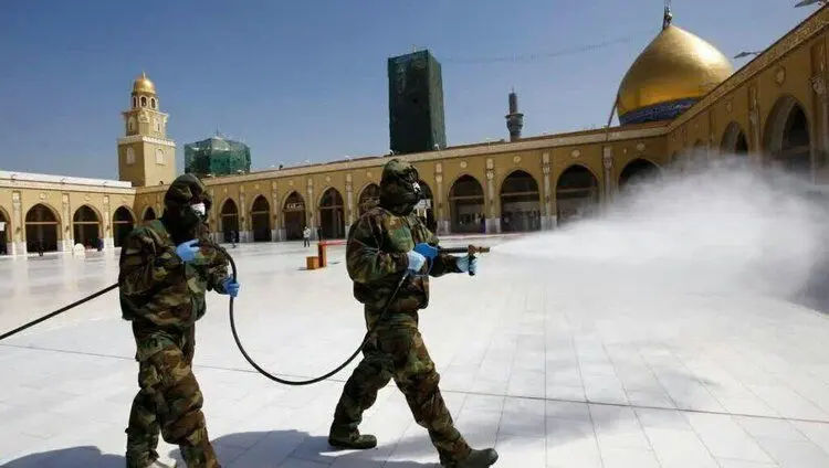 استان نجف یک هفته قرنطینه می‌شود