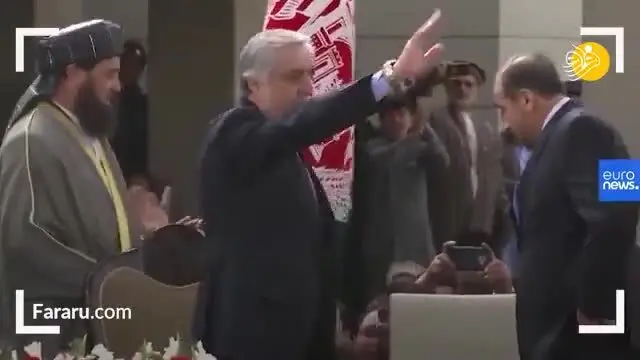 (ویدئو) دو مراسم تحلیف در یک روز