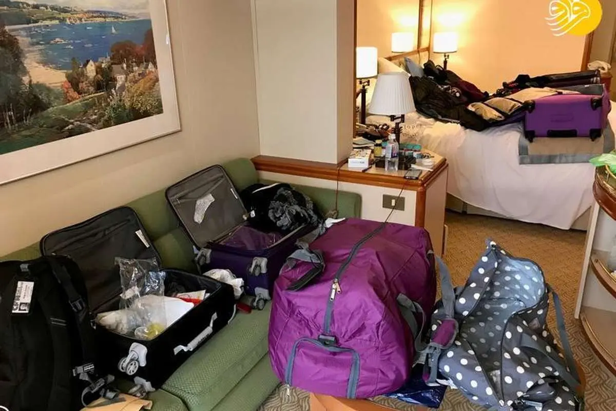 (تصاویر) تخلیه مسافران کشتی قرنطینه شده دیاموند