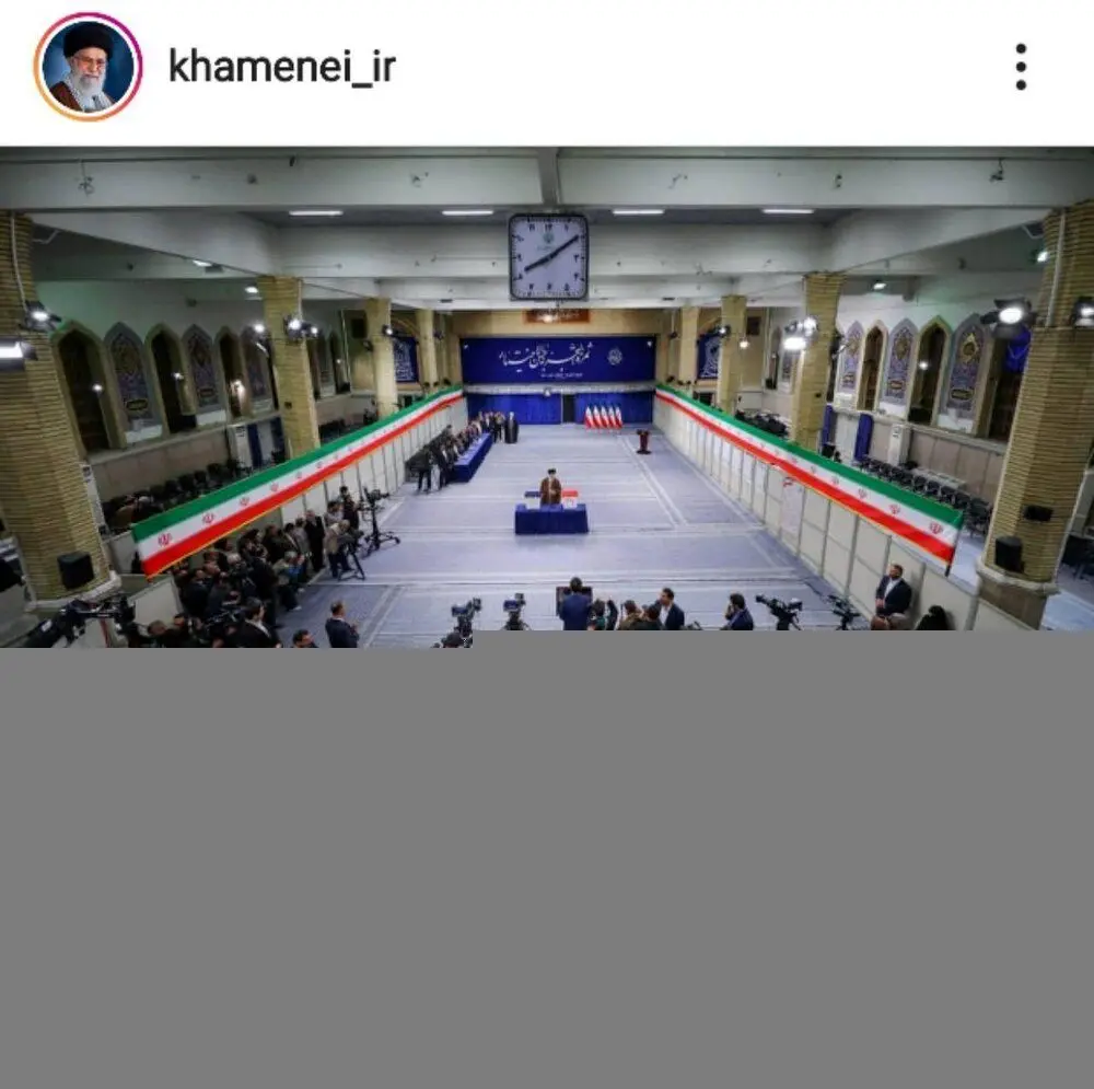 عکسی متفاوت از لحظه رأی دادن رهبر انقلاب