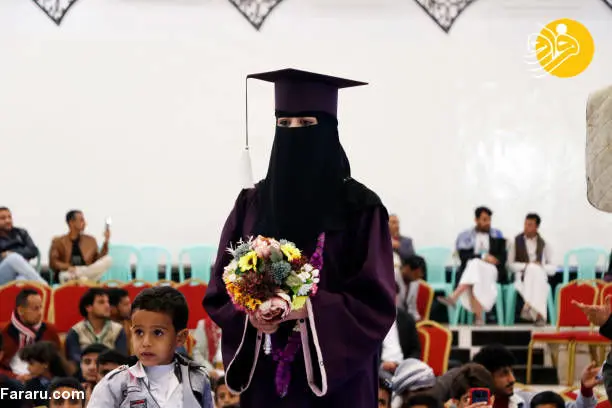 (تصاویر) جشن فارغ التحصیلی دانشجویان دختر در یمن