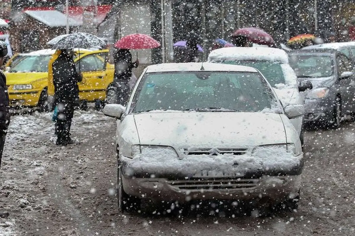 بارش برف و وزش باد شدید در برخی نقاط کشور