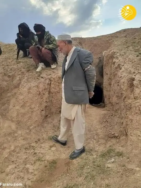 (تصویر) فرماندار ربوده شده در غار!