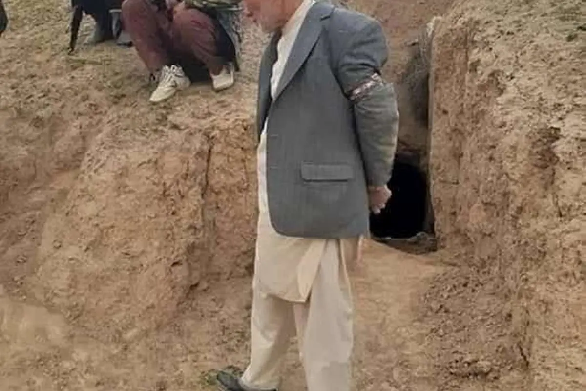 (تصویر) فرماندار ربوده شده در غار!