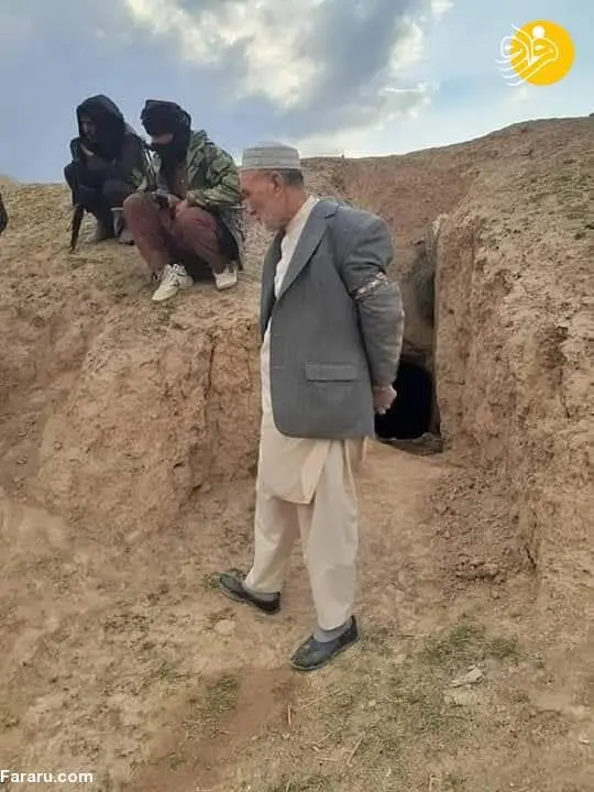 (تصویر) فرماندار ربوده شده در غار!