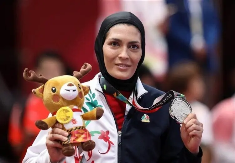 (عکس) واکنش دختر قهرمان ووشو به ورود چینی‌ها به ایران
