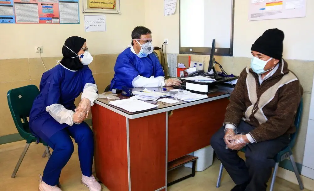 (تصاویر) بخش ویژه کرونا بیمارستان شهید بهشتی قم