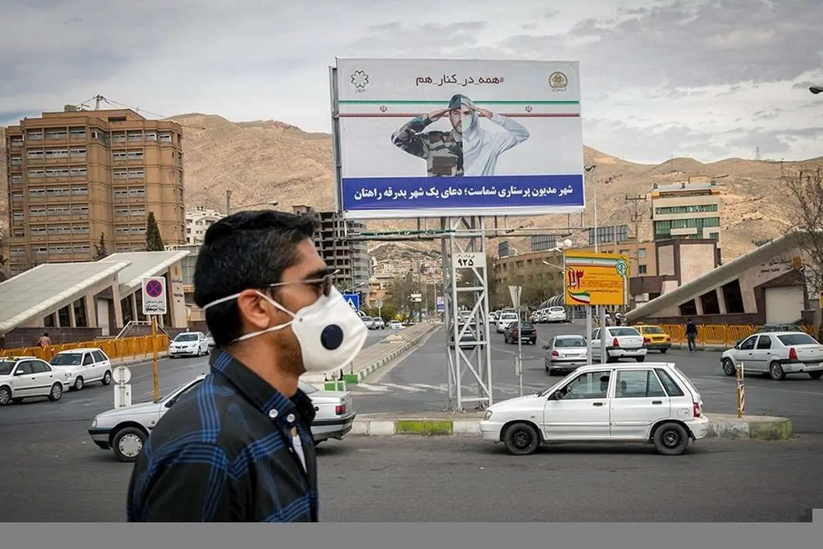 (تصاویر) هشدارهای کرونایی در شهر