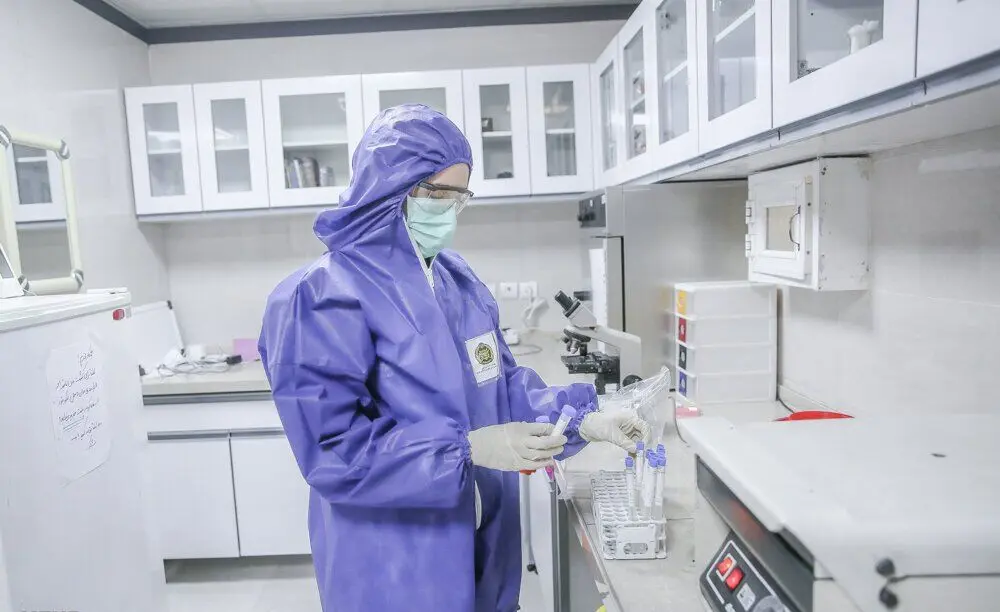 (تصاویر) بخش ویژه کرونا در بیمارستان هاجر