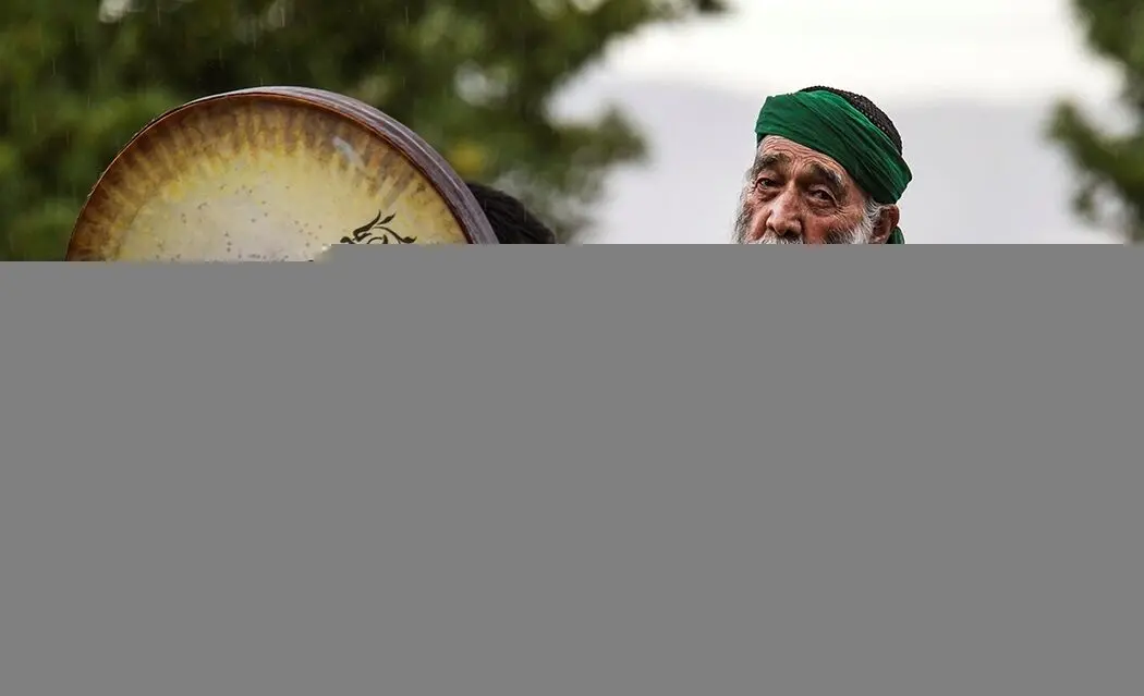 (تصاویر) دف نوازی زنان و مردان در كردستان