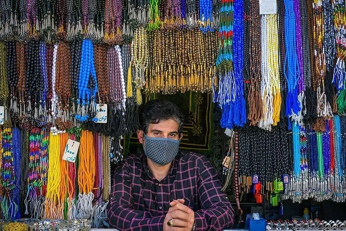 (تصاویر) کسادی بازار قم در پی شیوع کرونا
