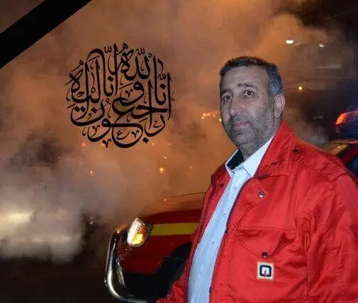 (تصویر) فرمانده آتش نشانی تبریز که بر اثر کرونا جان باخت