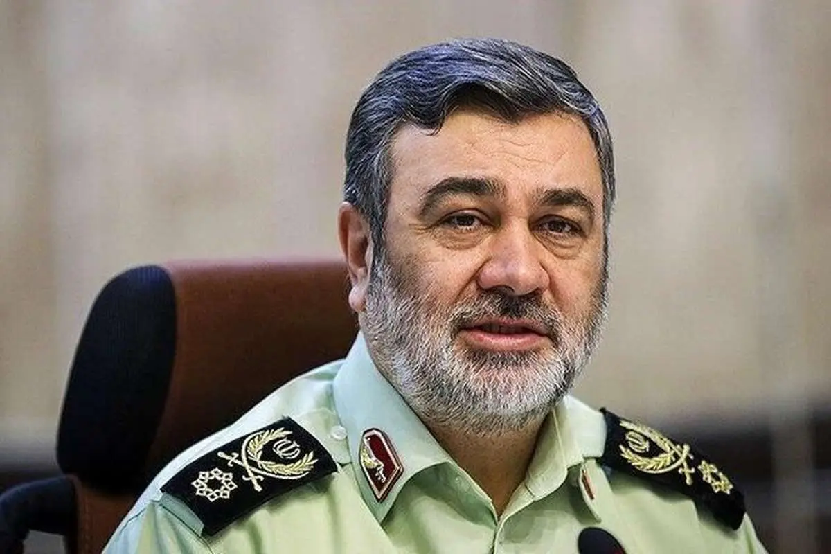 پیام فرمانده ناجا به وزیر بهداشت