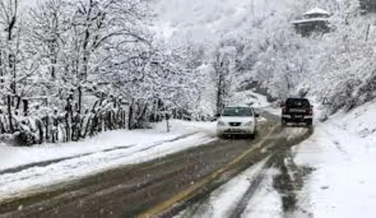 بارش باران و برف در اکثر مناطق کشور