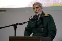 سردار قاآنی: ملت ایران اثبات کرد خون بر شمشیر پیروز است