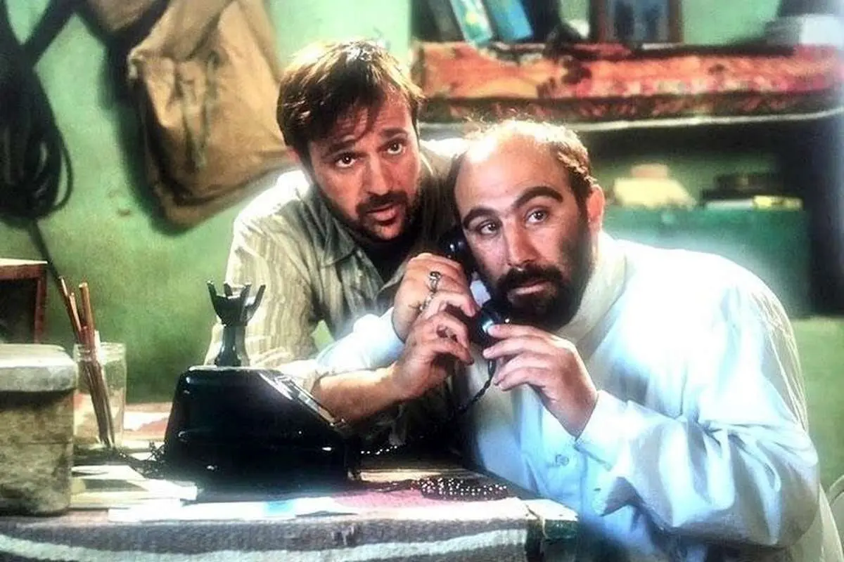 (عکس) محسن تنابنده و احمد مهرانفر خیلی پیش از آنکه نقی و ارسطوی «پایتخت» شوند