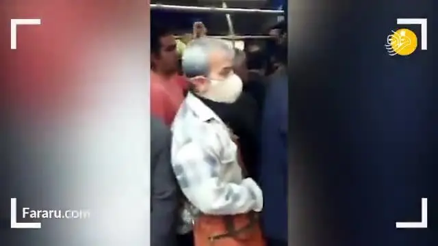 (ویدئو) وضعیت بی آر تی در طرح فاصله گذاری اجتماعی!