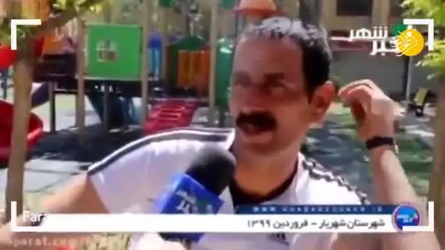(ویدئو) صداقت جالب یک معتاد در یک برنامه تلویزیونی!