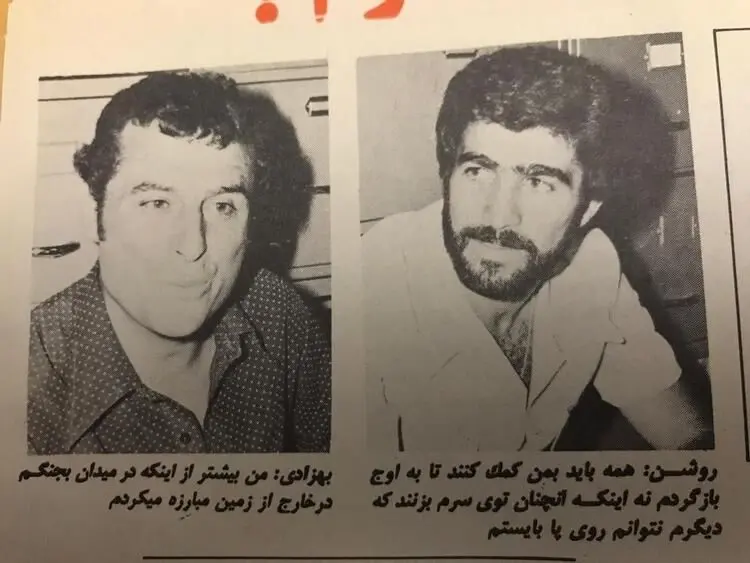 (عکس و متن) همایون بهزادی و حسن روشن در یک گفت‌وگوی رک‌و‌راست