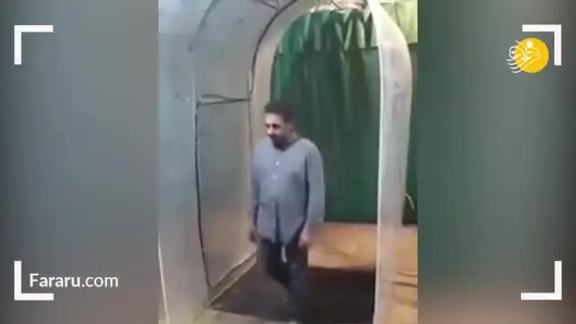 (ویدئو) ابتکار جهادگران بسیجی در مقابله با کرونا